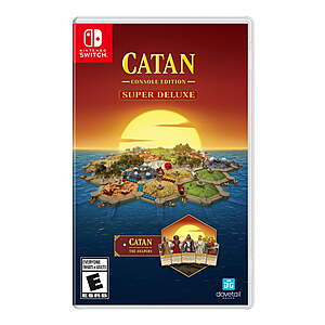 Select Walmart Stores: Catan: Super Deluxe Edition (Nintendo Switch) $10