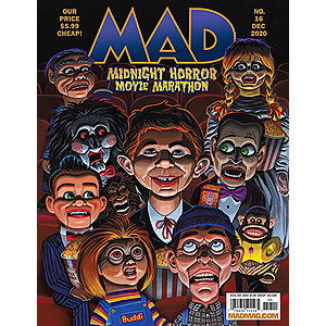 1-Year MAD Magazine Subscription (6-Issues) $4.75