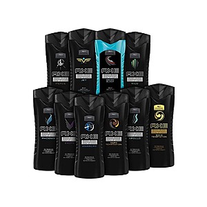 (10 Pack) AXE Shower Gel / Body Wash 8.45 oz - Assorted Scents $21.99 at Woot