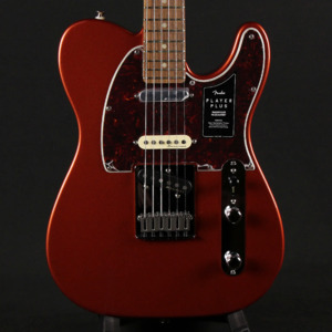 Fender Player Plus Nashville Telecaster Electric Guitar (Aged Candy Apple Red) $665