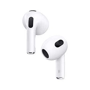 Apple AirPods (3rd Generation) with MagSafe Charging Case (Costco Membership required) - $139.99