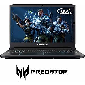 Acer Predator Helios 300 Gaming Laptop PC, 15.6 inches Full HD 144Hz 3ms IPS Display, Intel i7-9750H, GTX 1660 Ti 6GB, 16GB DDR4, 256GB PCIe NVMe SSD, Backlit Keyboard] $928.99!!!