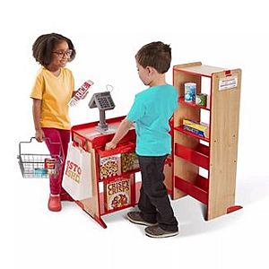 Melissa and Doug Deluxe One Stop Shop Play Store Set $96.18