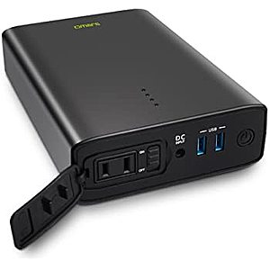 Omars 40200mah 146Wh Laptop AC Portable Power Bank w/ Outlet & Dual USB Ports $55 + Free S&H
