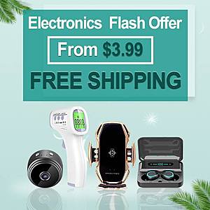 Smart Home Electronics & Accessories Flash Deals From $3.99 + Free Shipping