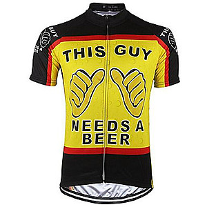 21Grams Men's Short Sleeve Fast Dry Cycling Jersey (5 Colors) $15.59 + Free Shipping