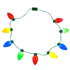Celebrate It Christmas Lights LED Necklace $1.86, Light Up Reindeer Nose $1.49, Green Light Bulb LED Earrings $2.61 & More + Free Store Pickup at Michaels or Free Shipping $49+
