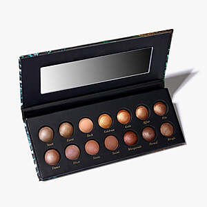 Laura Geller Beauty: The Delectables 14-Shade Eyeshadow Palette (Champagne Cheers) $10, Laura Geller x Wheel of Fortune Blush Palette $10 & More + Free Shipping $40+