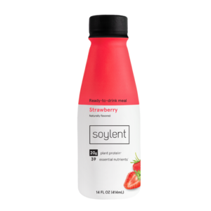 12-Pack 14-Oz Soylent Meal Replacement Shake (Strawberry) $20.37 w/ S&S + Free Shipping w/ Prime or $25+