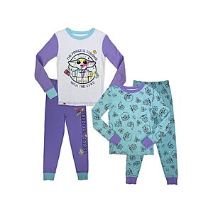 Girls' Pajamas: JoJo Siwa Hooded Dorm Shirt Pajama w/ Socks $4 & More