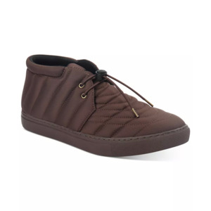 Alfani Men's Tucker Quilted Lace-Up Chukka Boots (chocolate) $12.60 + 15% SD Cashback + Free Store Pickup at Macy's or FS on $25+