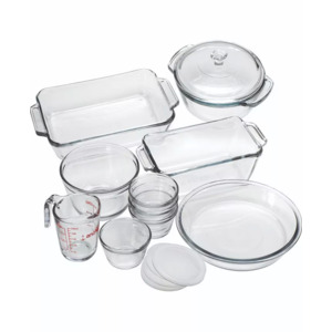 15-Piece Anchor Hocking Oven Basics Bakeware Set $31 + Free Store Pickup at Macy's or FS on $25