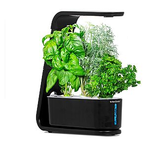 AeroGarden Sprout Countertop Garden Kit w/ Gourmet Herbs Seed Pods (black or white) + $10 Kohls Cash $56 + Free Shipping