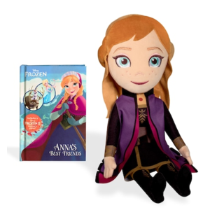 Kohl's Cardholders: Disney's Frozen 2: 10" Anna Plush & Book Bundle (Kohl's Cares) $4.50, Women's Fuzzy Babba Gripper Slipper Socks $5.04 & More + Free S/H