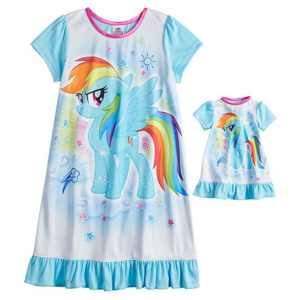 Kohl's Cardholders: Girls' Nightgown & Matching Doll Nightgown Set (The Lego Movie 2, Minnie Mouse, My Little Pony & More) From $5.88 + Free S/H