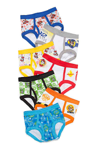 5-Pk Boys' Character Underwear $7.20, 7-Pk Toddler Boys' & Girls' Underwear $8 & More + Free S&H on $49+