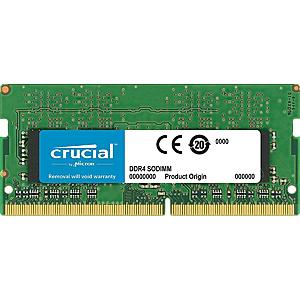 Crucial/Ballistix Memory 20% off with code: Crucial 8GB DDR4 2666 260-PIN SODIMM @ $25.6, and more