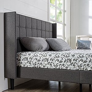 ZINUS Dori Upholstered Platform Queen Bed Frame - $139 + Free Shipping $138.59