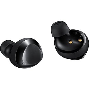 Samsung - Geek Squad Certified Refurbished Galaxy Buds+ True Wireless In-Ear Headphones - Cosmic Black $89.99