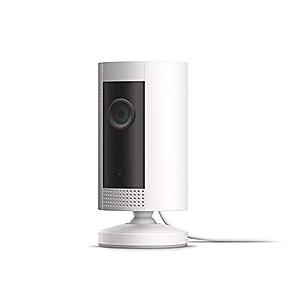Ring Indoor Cam, Compact Plug-In HD security camera with two-way talk, Works with Alexa - White - $44.99