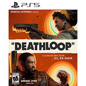 Deathloop PS5 - NEW at Gamestop $25