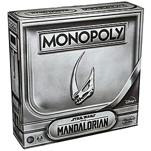 Monopoly: Star Wars The Mandalorian Edition Board Game, Inspired by The Mandalorian Season 2, Protect Grogu from Imperial Enemies $18.85 + Free Shipping w/ Prime or on $25+