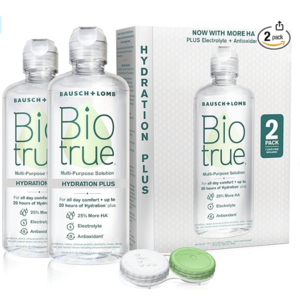 2x- 2-Pack 10-Oz (40oz total) Bausch + Lomb BioTrue Hydration Plus Contact Lens Solution $24.28 w/ S&S + Free Shipping w/ Prime or on $25+