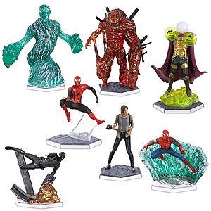 shopDisney Sale: 7-Piece Spider-Man: Far From Home Figure Play Set $8.78, Cars L.A. International Speedway Launcher Case w/ Chick Hicks $10.38 & More + Free Shipping