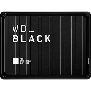 WD_BLACK P10 5TB Game Drive External USB 3.2 Gen $99.99