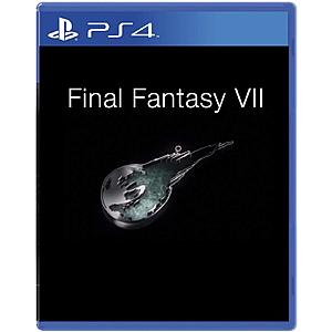 Final Fantasy VII Remake PS4 standard ed. preorder $41.99 / deluxe $55.99 AC via amz