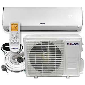 Pioneer 12K BTU Ductless Mini Split Inverter Air Conditioner w/ Heat Pump $585 + Free Shipping
