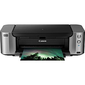 Canon Pixma PRO-100 Photo Printer + 50-Sheets Photo Paper $60 after $250 Rebate + Free S/H