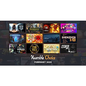 [Humble Choice] February Bundle (pick 4 games for $14.99, 9 games for $19.99); includes: Frostpunk, Pathfinder Kingmaker, Okami HD, The Hex, Eliza, Cryofall, Night Call and more
