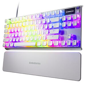 SteelSeries Apex 7 TKL RGB Wired Mechanical Gaming Keyboard w/ OLED Smart Display (Red Switch, Ghost) $99.75 + Free Shipping