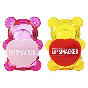 2-Piece Lip Smacker BFF Sugar Bear Lip Balm Duo (Pink & Yellow) $5.32 w/ S&S + Free Shipping w/ Prime or on $35+