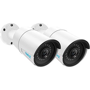 2-Pack Reolink RLC-410 5MP PoE Security IP Camera (Indoor/Outdoor) $76.80 w/ Subscribe & Save + Free S/H