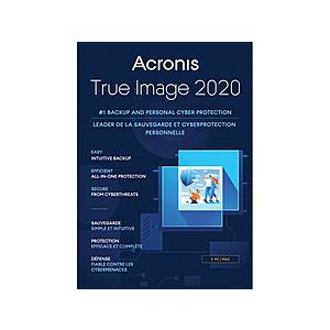 Acronis True Image 2020 5-Device @Newegg $30