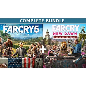 Far Cry 5 Gold Edition + Far Cry New Dawn Deluxe Edition Bundle $15