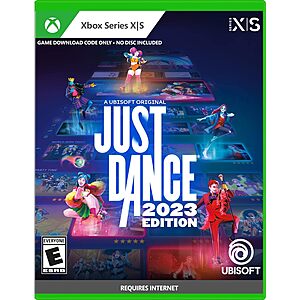 Just Dance: 2023 Edition (Xbox Series X|S Download Code) $4.99 + Free Shipping w/ Amazon Prime | Woot