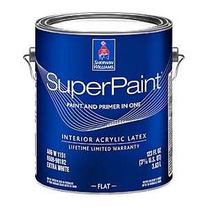 Sherwin Williams, 35% off paints and stains, 15% off paint supplies, March 15-25