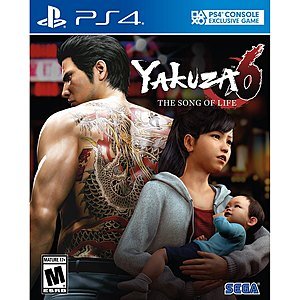 Pre-Owned XB1/PS4 Games: AC: Origins $11.25, Yakuza 6: The Song of Life $12.55 & More + Free S/H