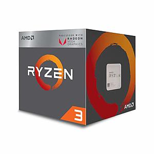 AMD Ryzen 3 2200G CPU w Graphics $60 @ Amazon