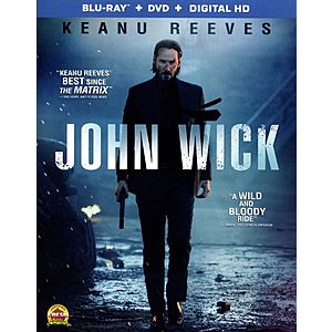 Blu-ray Movies: John Wick, John Wick 2, The Witch, Sicario & More $4 each + Free  Curbside Pickup