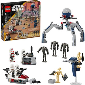 LEGO Star Wars Clone Trooper & Battle Droid Battle Pack, 75372 6470418 - Best Buy $23.99