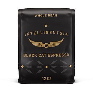 12oz Intelligentsia Medium Roast Whole Bean Coffee (Black Cat Classic Espresso) $9.75 w/ Subscribe & Save & More