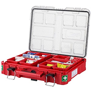 Milwaukee Packout First Aid Kit (193-Piece) with Spot/Flood Lamp (HSA Eligible) $145
