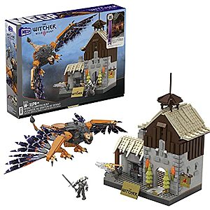 431-Piece Mega The Witcher Geralt's Griffin Hunt Light-Up Building Set w/ Micro Action Figure $33 + Free Shipping w/ Prime or on $35+