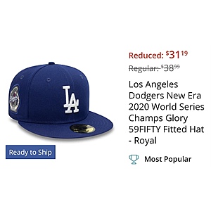 Fanatics : Licensed Dodgers Gear Up to 60% OFF (No Code Needed), And 1 Offer For A Discounted Fanatics GC. Plus F/S On All Orders No Min. Starts At $1.88