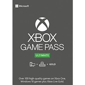 Xbox Game Pass Ultimate – 3 Month Subscription (Xbox One/ Windows 10) $22.21