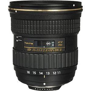TOKINA 11-16MM F/2.8 ATX PRO DX II LENS FOR NIKON/Canon DX $332